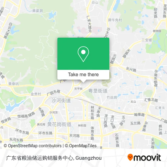 广东省粮油储运购销服务中心 map