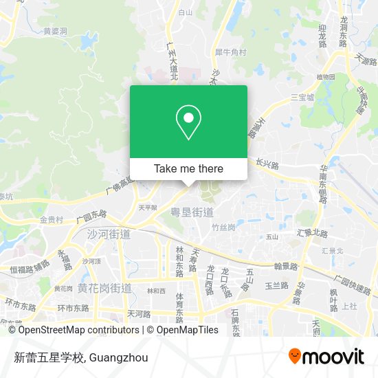 新蕾五星学校 map
