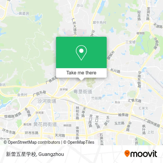 新蕾五星学校 map