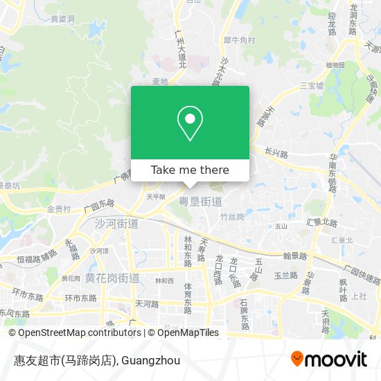 惠友超市(马蹄岗店) map