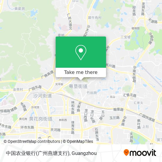 中国农业银行(广州燕塘支行) map