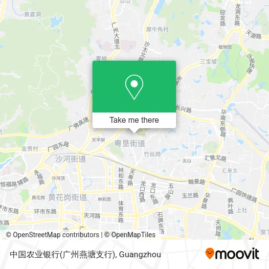 中国农业银行(广州燕塘支行) map