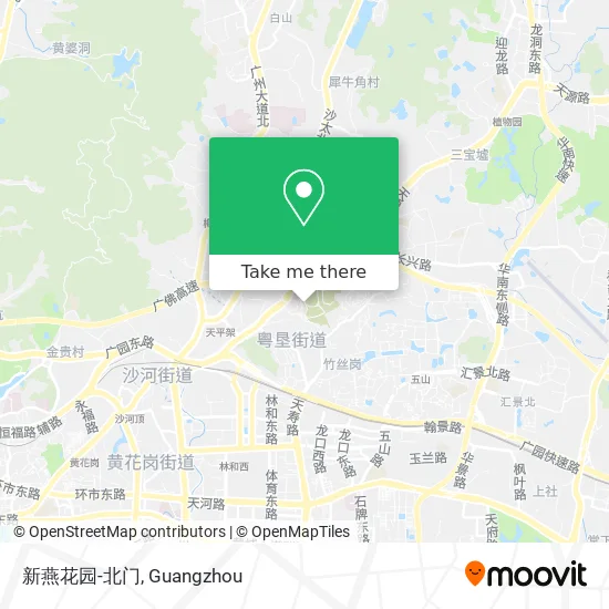 新燕花园-北门 map