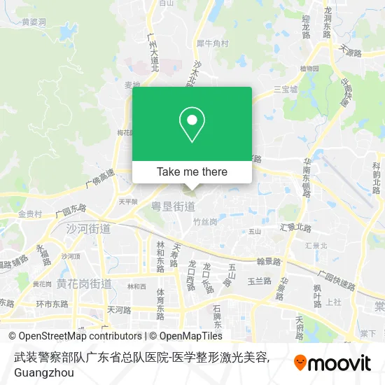 武装警察部队广东省总队医院-医学整形激光美容 map