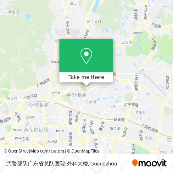 武警部队广东省总队医院-外科大楼 map