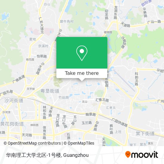 华南理工大学北区-1号楼 map