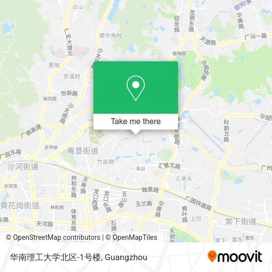 华南理工大学北区-1号楼 map