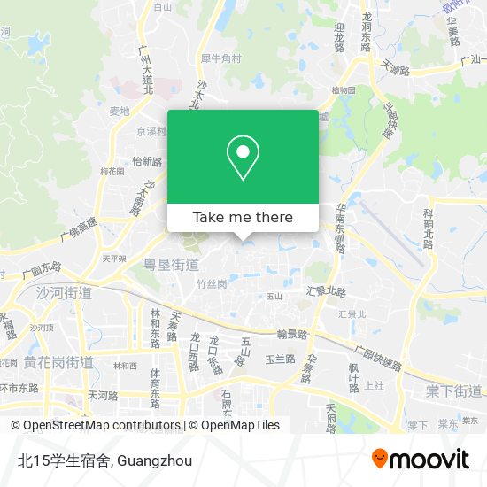 北15学生宿舍 map