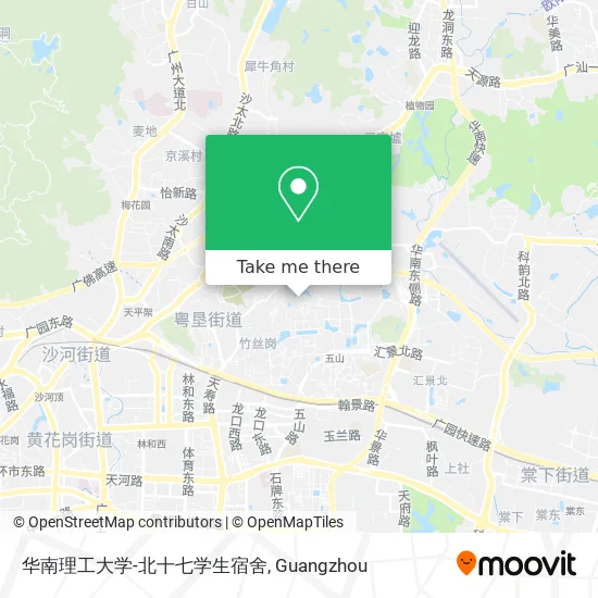 华南理工大学-北十七学生宿舍 map