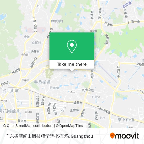 广东省新闻出版技师学院-停车场 map
