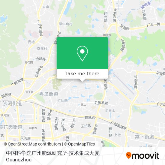 中国科学院广州能源研究所-技术集成大厦 map