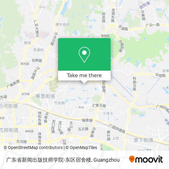 广东省新闻出版技师学院-东区宿舍楼 map