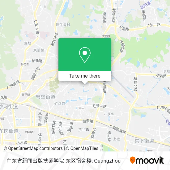 广东省新闻出版技师学院-东区宿舍楼 map