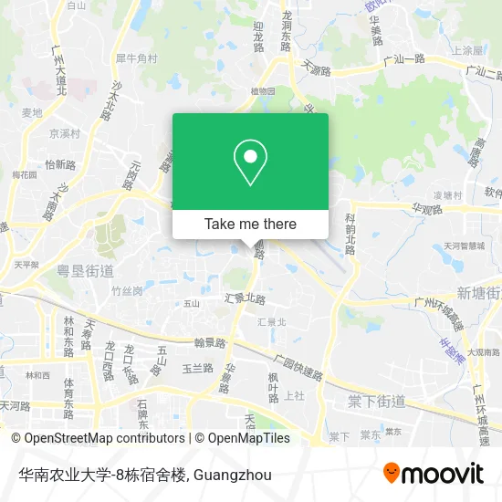 华南农业大学-8栋宿舍楼 map
