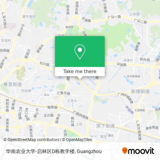 华南农业大学-启林区D栋教学楼 map