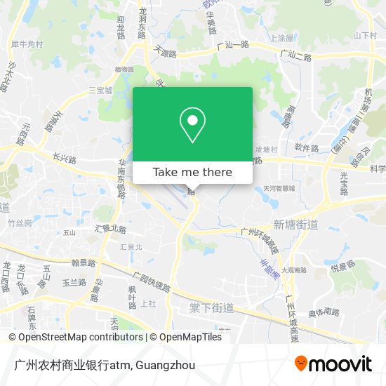 广州农村商业银行atm map