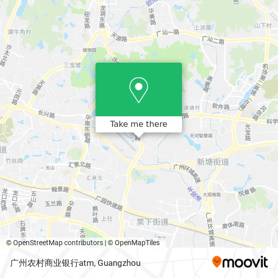 广州农村商业银行atm map
