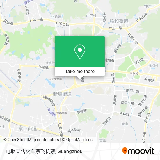 电脑直售火车票飞机票 map