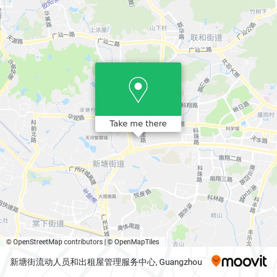 新塘街流动人员和出租屋管理服务中心 map