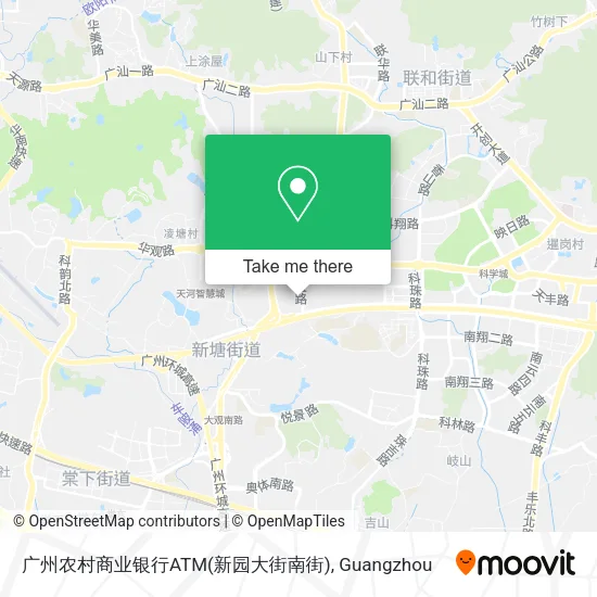 广州农村商业银行ATM(新园大街南街) map