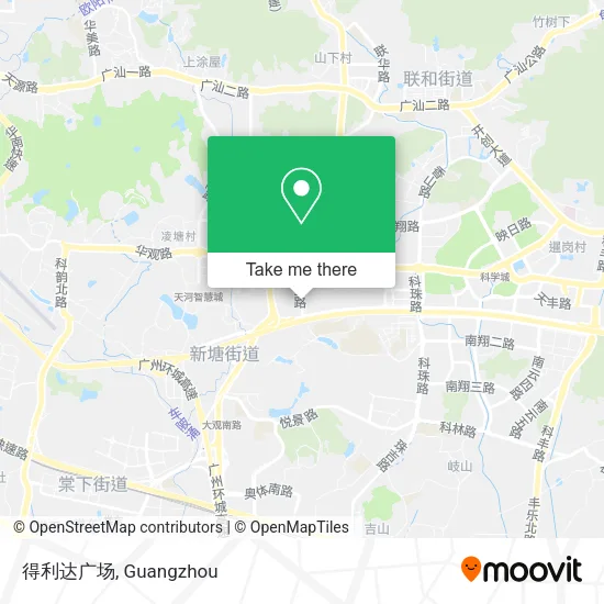 得利达广场 map