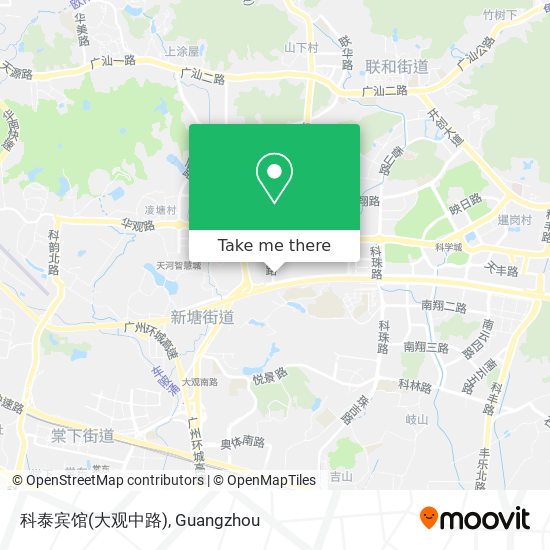 科泰宾馆(大观中路) map