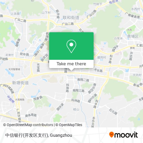 中信银行(开发区支行) map