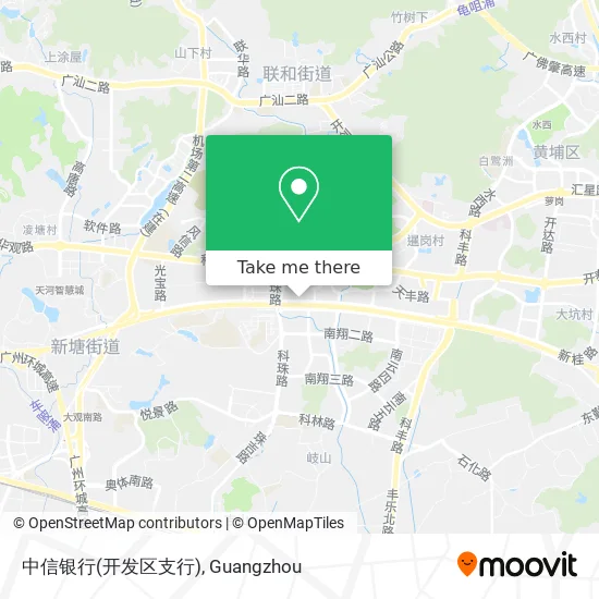 中信银行(开发区支行) map
