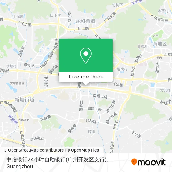 中信银行24小时自助银行(广州开发区支行) map