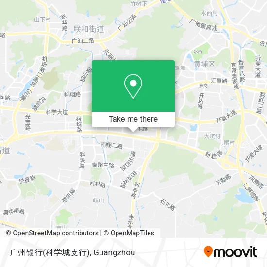 广州银行(科学城支行) map