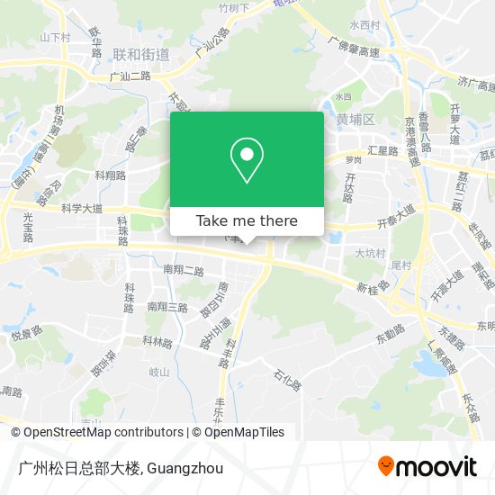 广州松日总部大楼 map