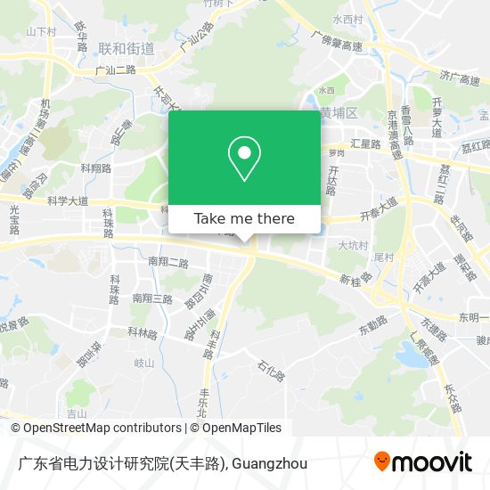 广东省电力设计研究院(天丰路) map