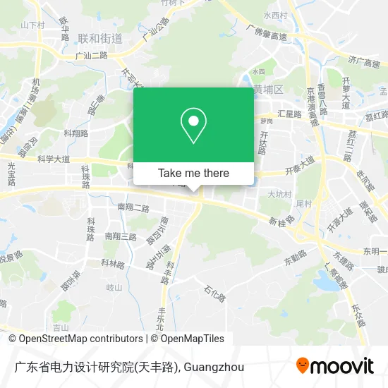 广东省电力设计研究院(天丰路) map