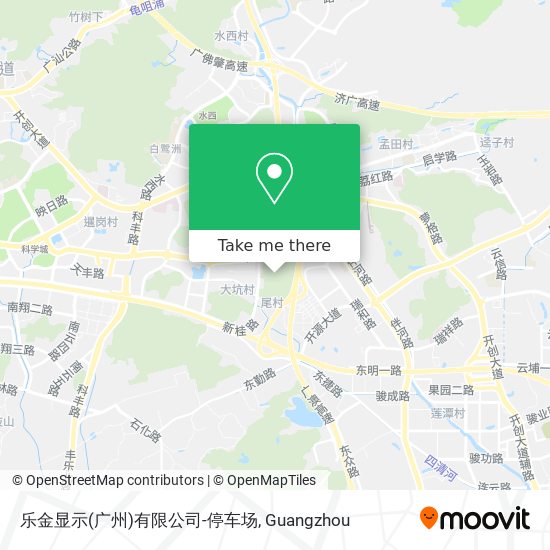 乐金显示(广州)有限公司-停车场 map