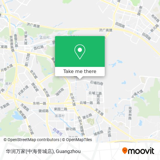 华润万家(中海誉城店) map