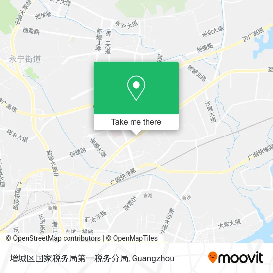 增城区国家税务局第一税务分局 map