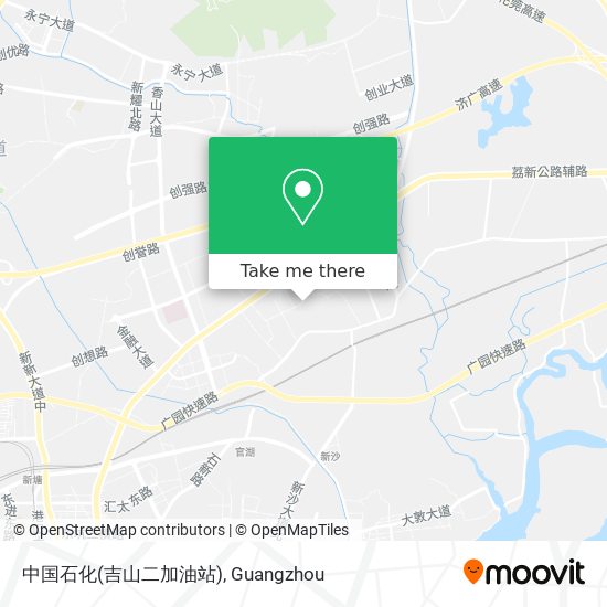 中国石化(吉山二加油站) map