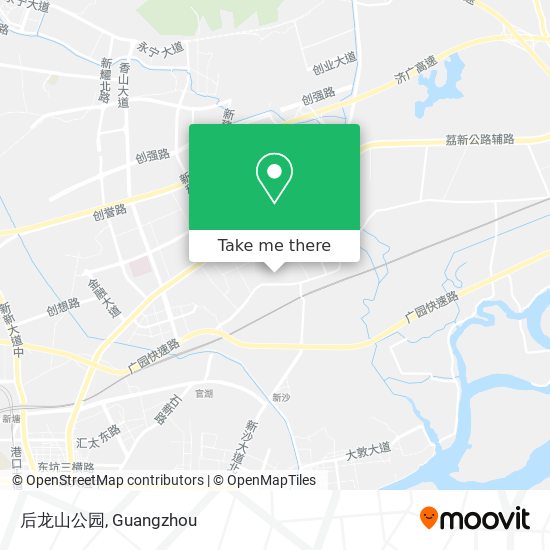 后龙山公园 map
