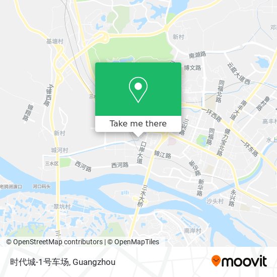 时代城-1号车场 map