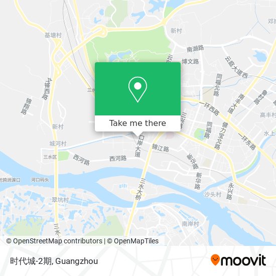 时代城-2期 map