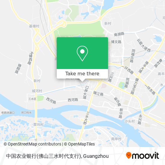 中国农业银行(佛山三水时代支行) map
