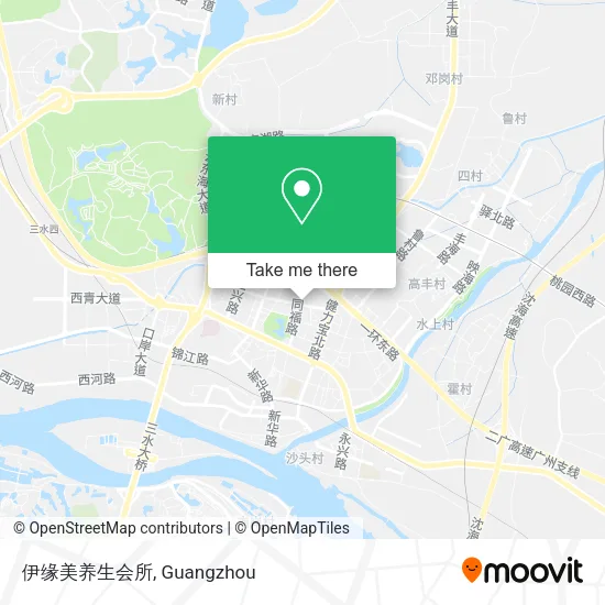 伊缘美养生会所 map