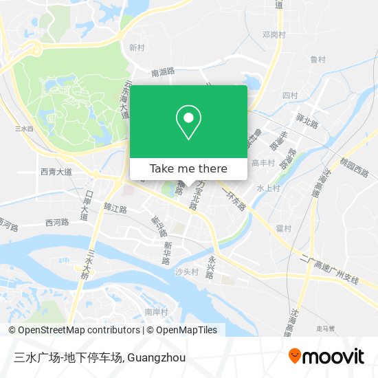 三水广场-地下停车场 map