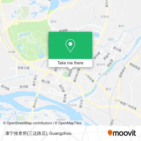 康宁推拿所(三达路店) map
