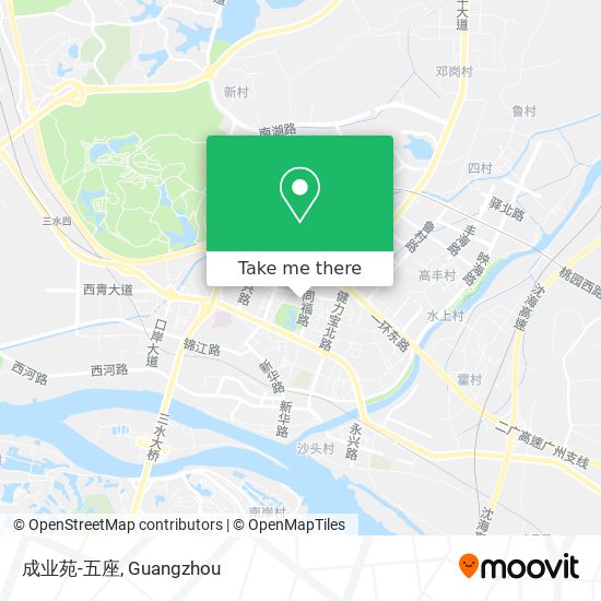 成业苑-五座 map