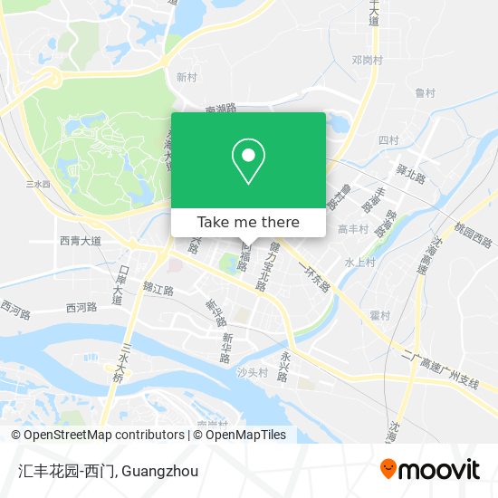 汇丰花园-西门 map
