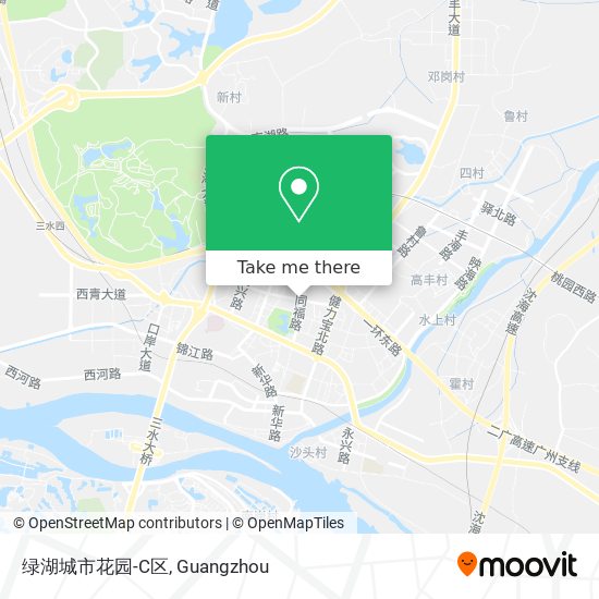 绿湖城市花园-C区 map