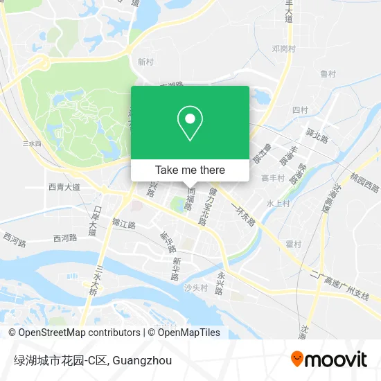 绿湖城市花园-C区 map