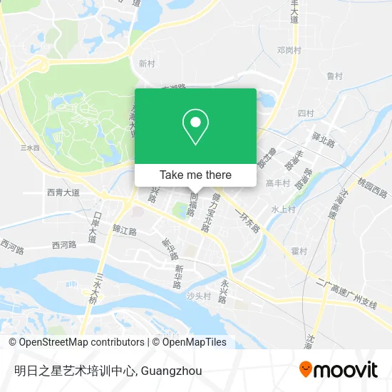 明日之星艺术培训中心 map