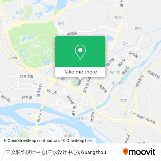三众装饰设计中心(三水设计中心) map